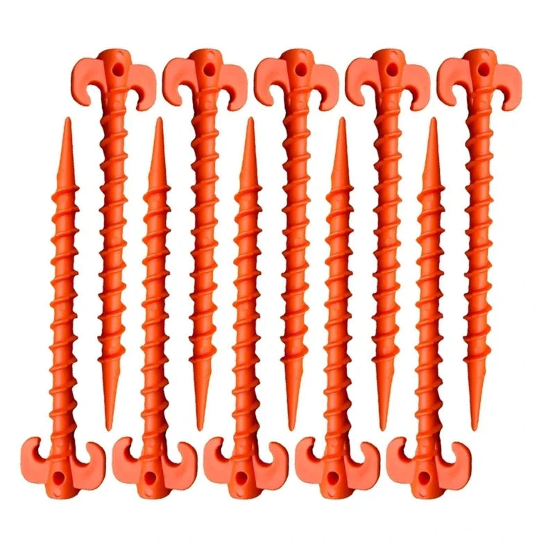 10 pack of Heavy Duty Tent Pegs - Helioscamping