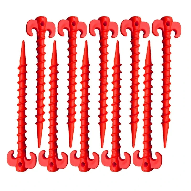 10 pack of Heavy Duty Tent Pegs - Helioscamping